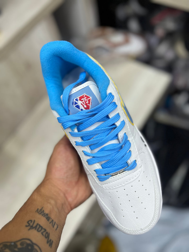 AF1 Memphs Branco Azul GS