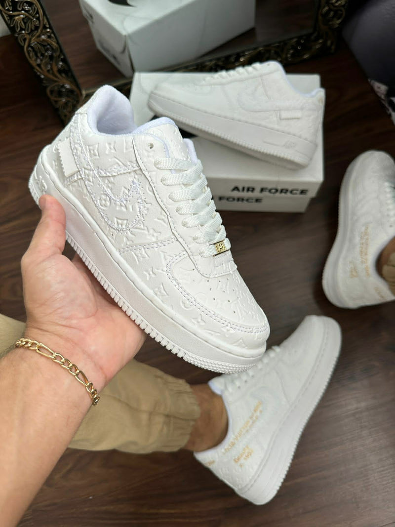 AF1 Todo Branco LV 34 ao 43