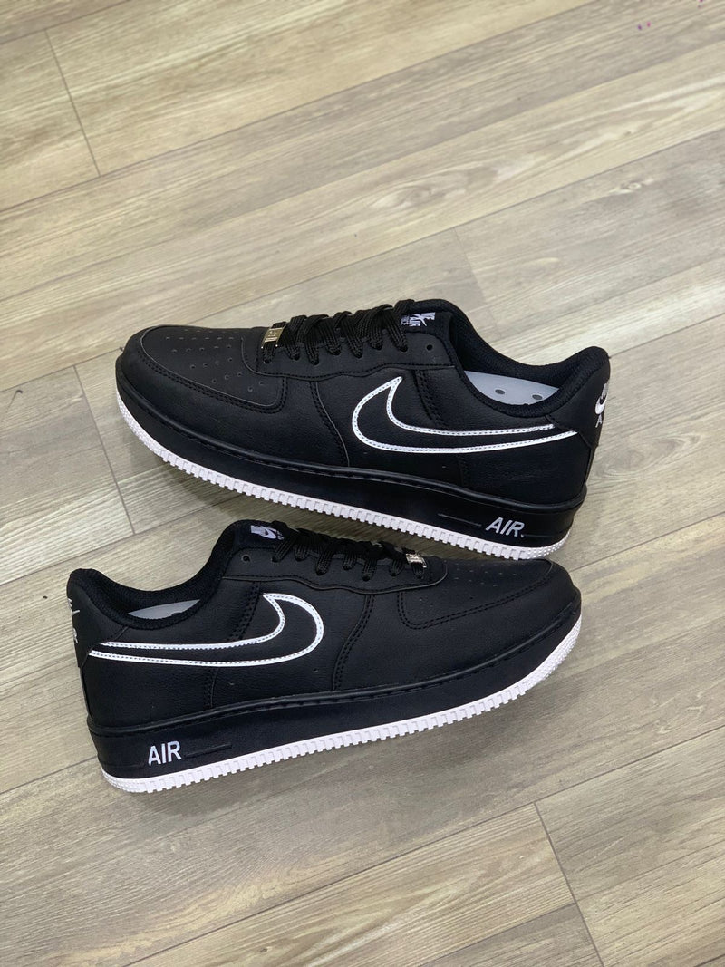 AF1 Preto Contornado Novo GS