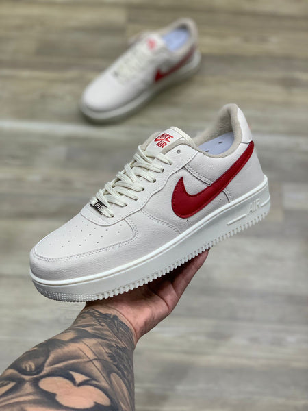 AF1 Bege Vermelho GS 38 ao 43