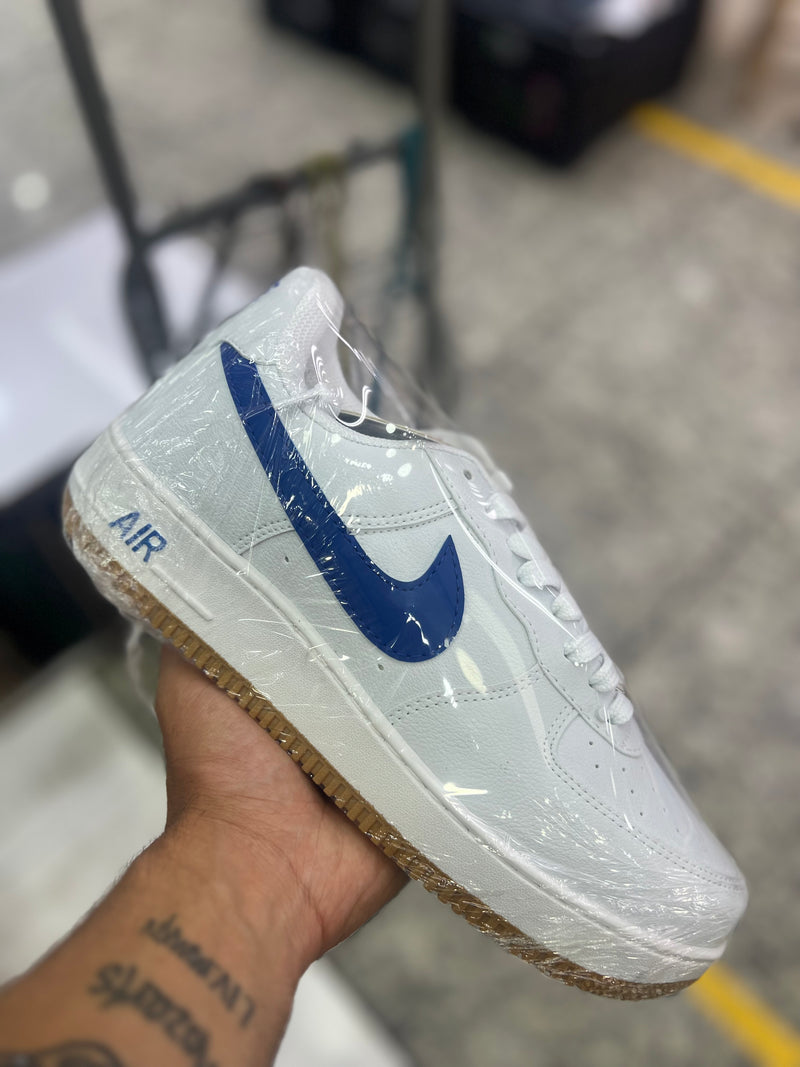 AF1 Bco Azul Royal