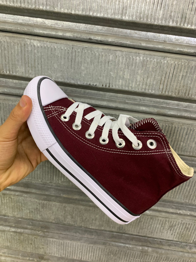 Converse All Star 25 ao 39 Bordo Cano Alto