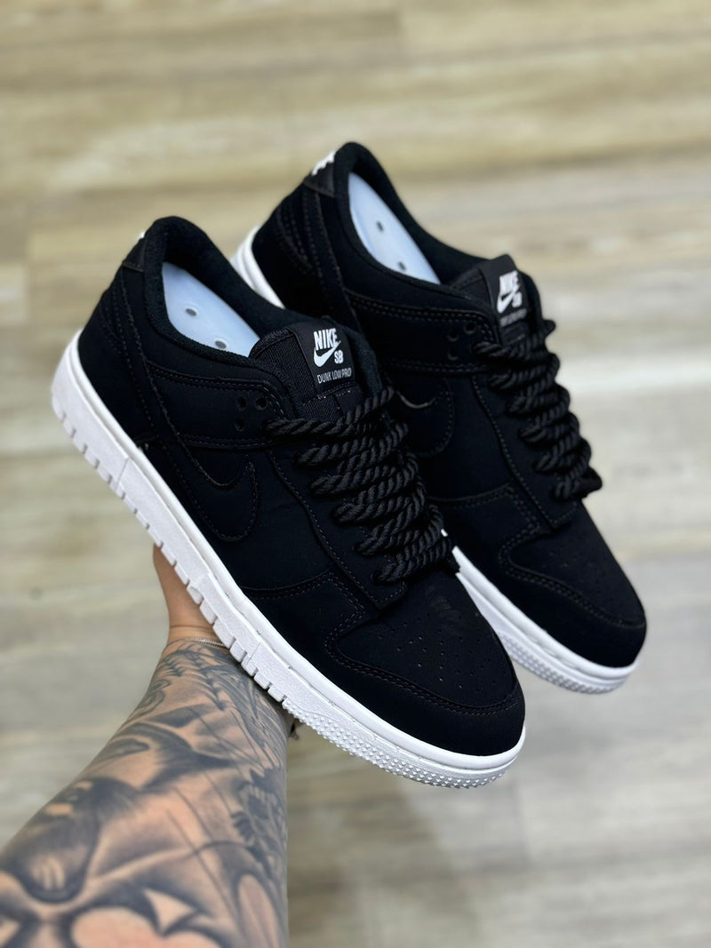 Dunk Preto Branco Cadarco Rope