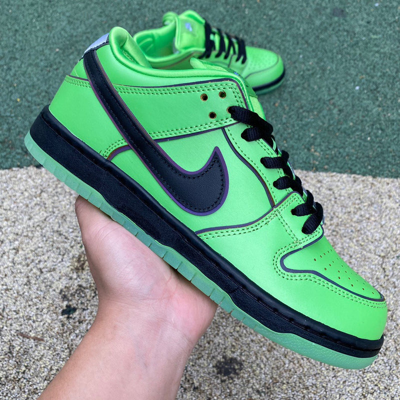 DUNK LOW PRO MENINAS SUPERPODEROSAS VERDE