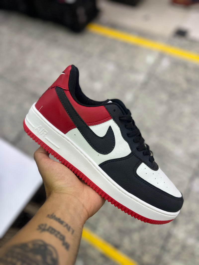 AF1 Preto Vermelho Bco 38 ao 43