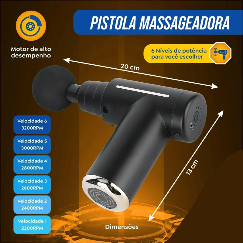 Pistola de Massagem