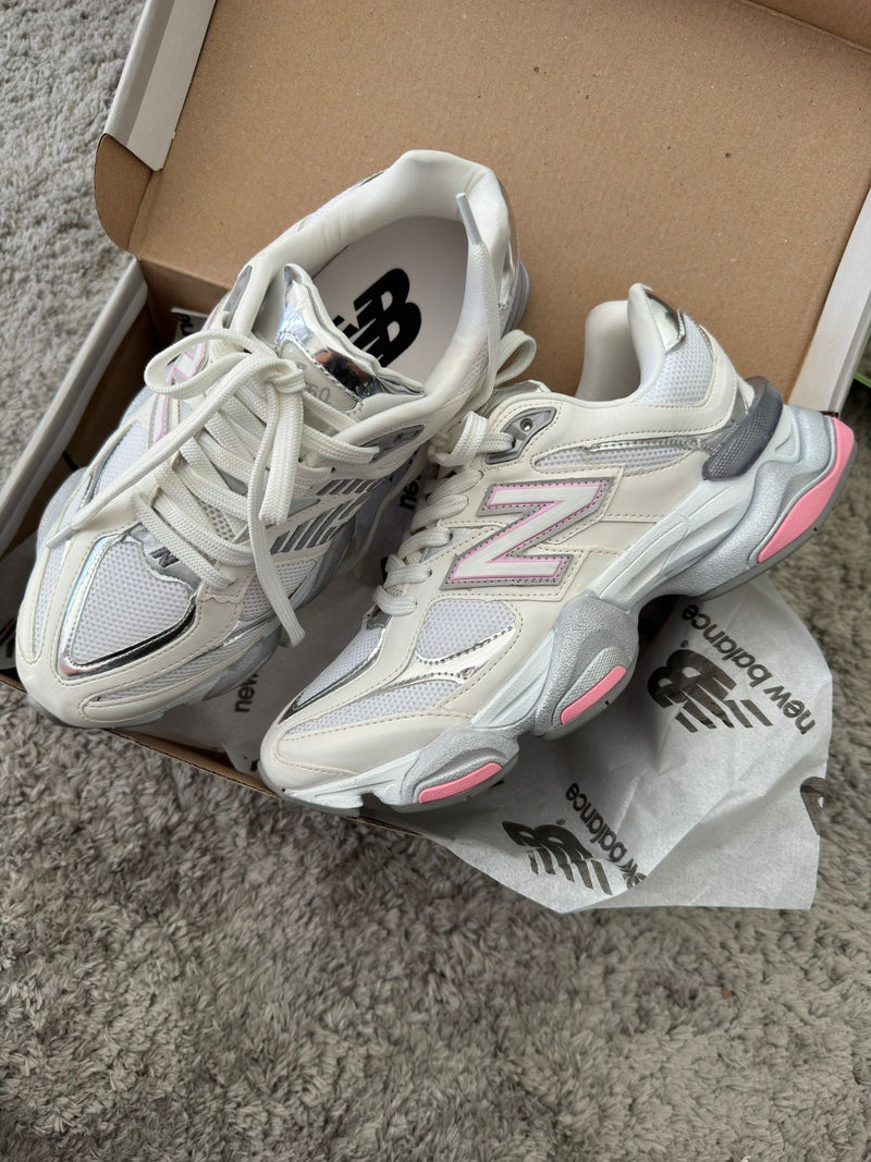 NB 9060 Bco Cinza Rosa 34 ao 39