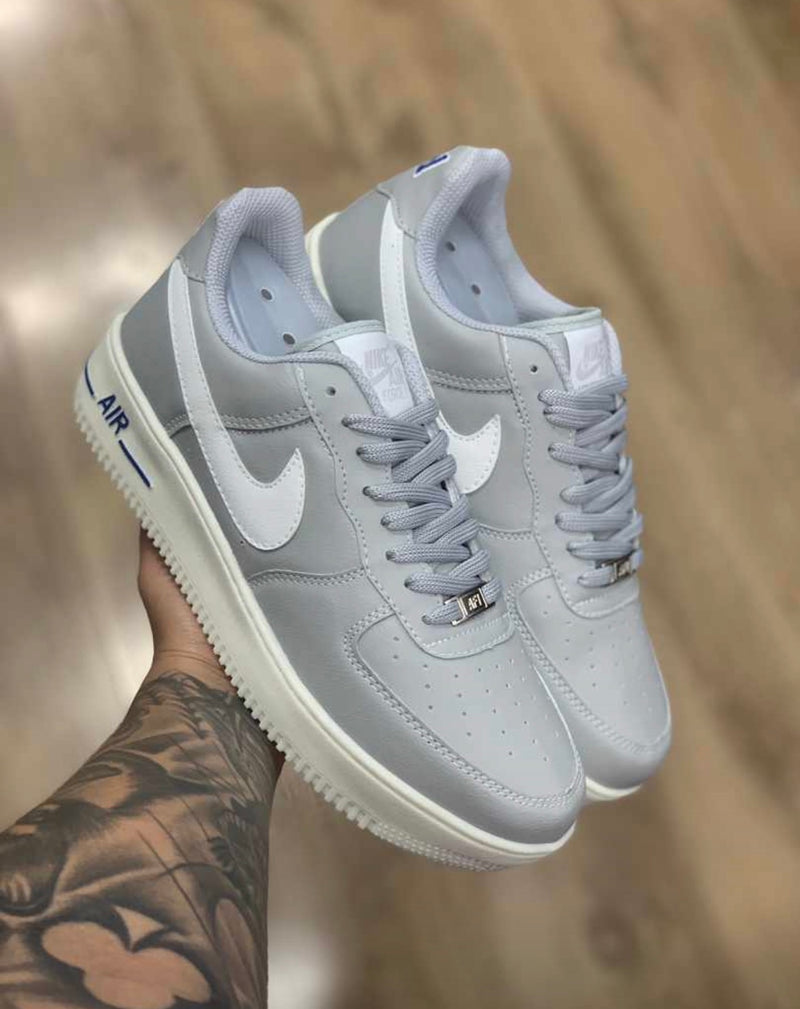 AF1 Cinza Branco Novo GS