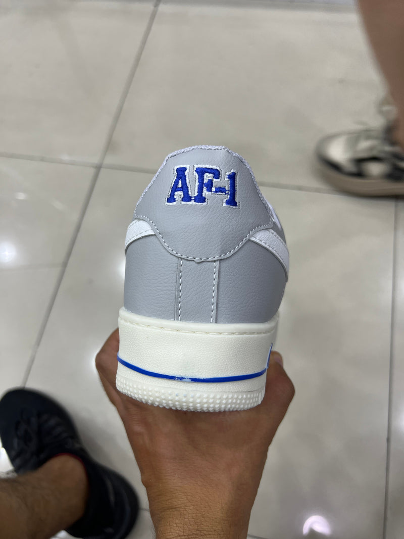 AF1 Cinza Branco Novo GS