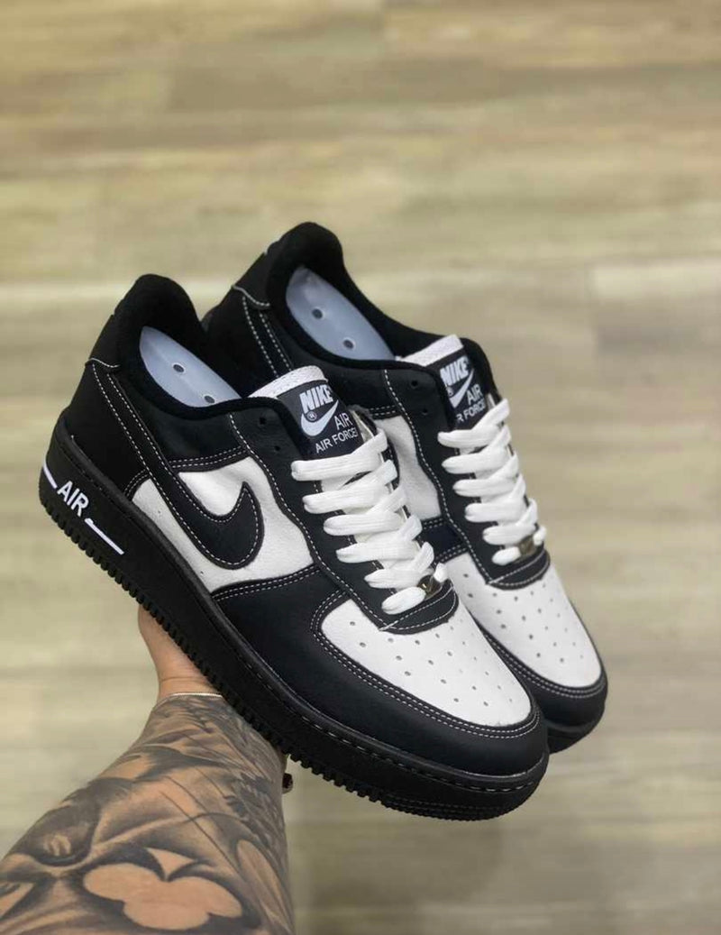 AF1 Preto Branco Skull Novo GS