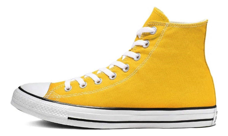 Converse All Star 25 ao 39 Amarelo Cano Alto