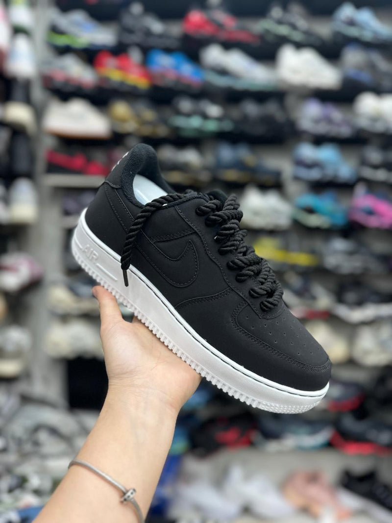 AF1 Preto Branco Cadarco 34 ao 43