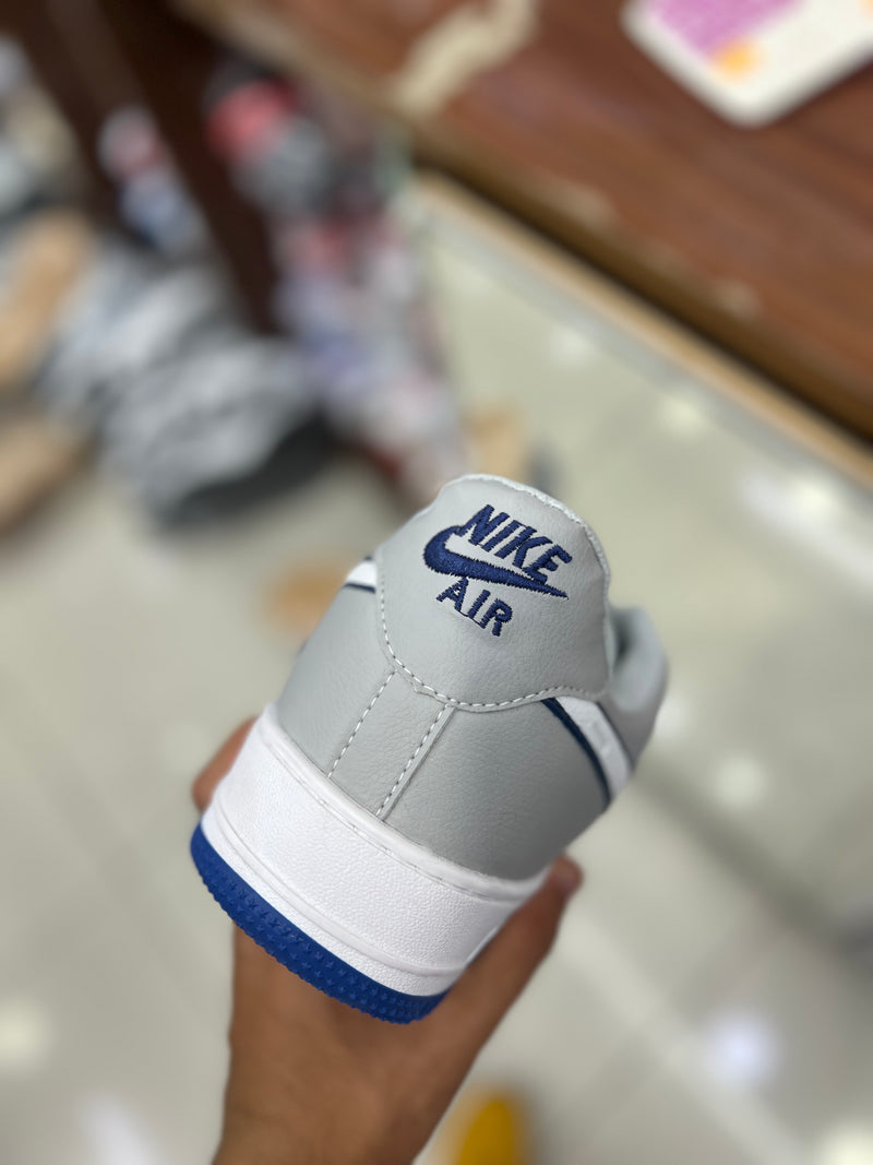 AF1 Cinza Branco Azul 38 ao 43