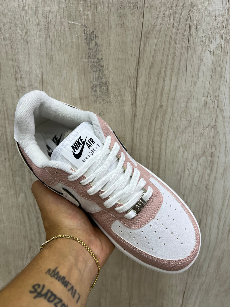 Air Force Rose com Branco Contornado