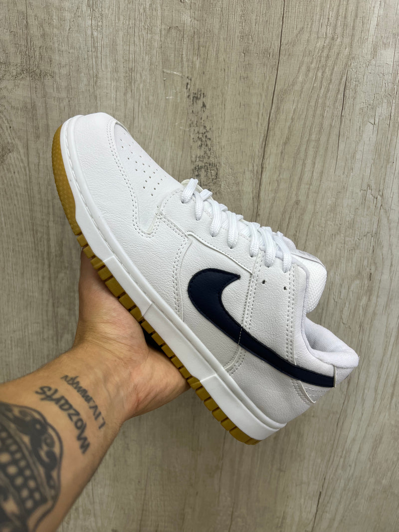 Dunk White Sola Caramelo