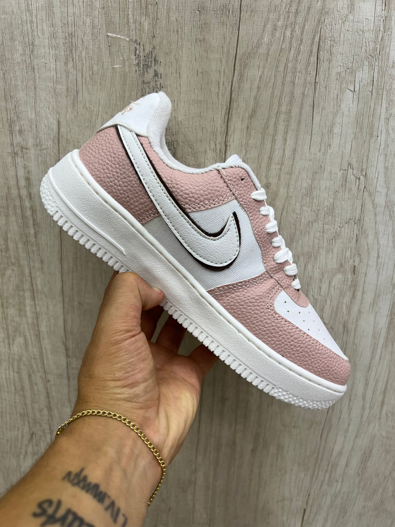 Air Force Rose com Branco Contornado