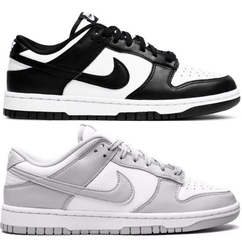 Dunk Low  Preto/Cinza - Compre 1 Leve 2