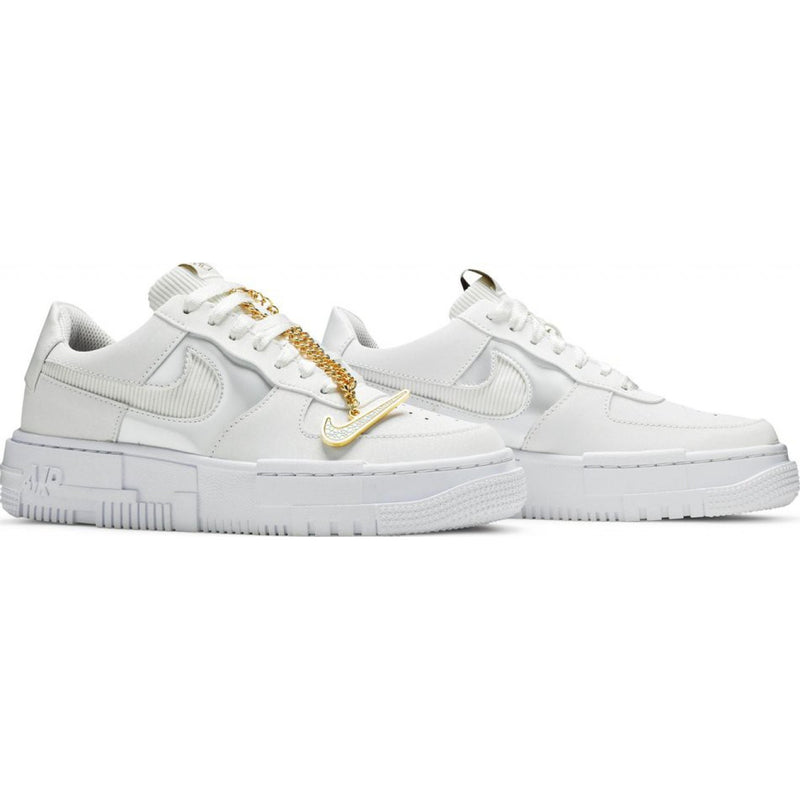 Air Force Gold Pixel White